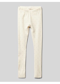 Legginsy o kroju slim fit z drobnym prążkowaniem ze sklepu Peek&Cloppenburg  w kategorii Spodnie dziewczęce - zdjęcie 173887485