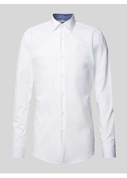 Koszula biznesowa o kroju slim fit z kołnierzykiem typu kent model ‘Hank’ ze sklepu Peek&Cloppenburg  w kategorii Koszule męskie - zdjęcie 173887509