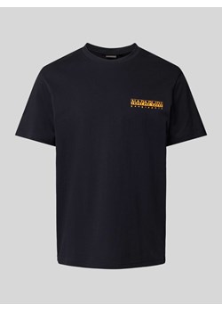 T-shirt z nadrukiem z logo ze sklepu Peek&Cloppenburg  w kategorii T-shirty męskie - zdjęcie 173887599