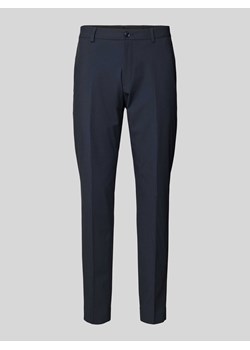 Spodnie do garnituru o kroju tapered fit w kant model ‘Pure Flex’ ze sklepu Peek&Cloppenburg  w kategorii Spodnie męskie - zdjęcie 173887726