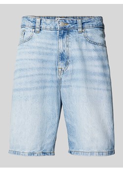 Szorty jeansowe o kroju regular fit z 5 kieszeniami ze sklepu Peek&Cloppenburg  w kategorii Spodenki męskie - zdjęcie 173887755