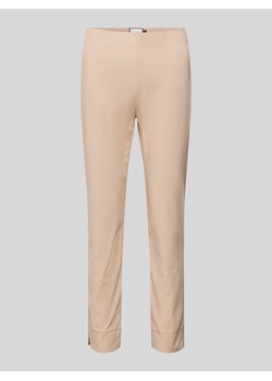 Spodnie materiałowe o skróconym kroju slim fit model ‘SABRINA’ ze sklepu Peek&Cloppenburg  w kategorii Spodnie damskie - zdjęcie 173887856