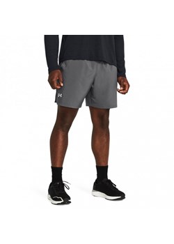 Męskie spodenki do biegania Under Armour UA Launch 7'' Short - szare ze sklepu Sportstylestory.com w kategorii Spodenki męskie - zdjęcie 173889389