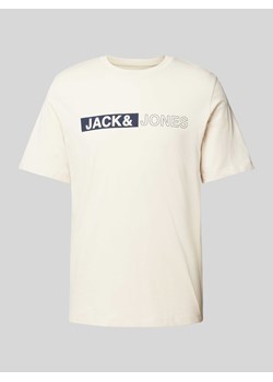 T-shirt z nadrukiem z logo model ‘CONEO’ ze sklepu Peek&Cloppenburg  w kategorii T-shirty męskie - zdjęcie 173889539