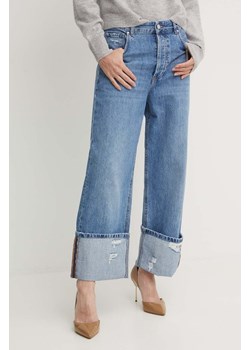 Marella jeansy damskie kolor niebieski 2423186084200 ze sklepu ANSWEAR.com w kategorii Jeansy damskie - zdjęcie 173890189