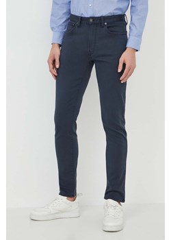 Polo Ralph Lauren spodnie męskie kolor granatowy proste ze sklepu PRM w kategorii Spodnie męskie - zdjęcie 173890459
