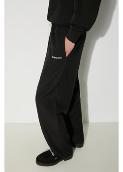MKI MIYUKI ZOKU spodnie Tencel Trousers męskie kolor czarny proste TENCEL.TROUSERS ze sklepu PRM w kategorii Spodnie męskie - zdjęcie 173890935