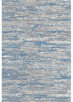 Szaro-niebieski dywan w nowoczesny wzór - Izos 7X ze sklepu Edinos.pl w kategorii Dywany - zdjęcie 173893135