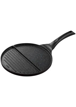 Okrągła aluminiowa patelnia grillowa G9-M92 ze sklepu Edinos.pl w kategorii Naczynia - zdjęcie 173893275