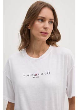 Tommy Hilfiger t-shirt damski kolor biały WW0WW42067 ze sklepu ANSWEAR.com w kategorii Bluzki damskie - zdjęcie 173894498