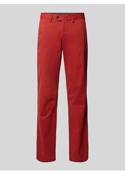 Chinosy o kroju tapered fit z kieszeniami z tyłu ze sklepu Peek&Cloppenburg  w kategorii Spodnie męskie - zdjęcie 173895195
