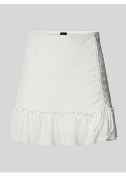 Spódnica mini z bocznym wiązaniem ze sklepu Peek&Cloppenburg  w kategorii Spódnice - zdjęcie 173895206