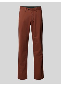 Chinosy o kroju tapered fit z kieszeniami z tyłu ze sklepu Peek&Cloppenburg  w kategorii Spodnie męskie - zdjęcie 173895227