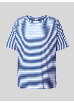 T-shirt z prążkowaniem model ‘JADA’ ze sklepu Peek&Cloppenburg  w kategorii Bluzki damskie - zdjęcie 173895396