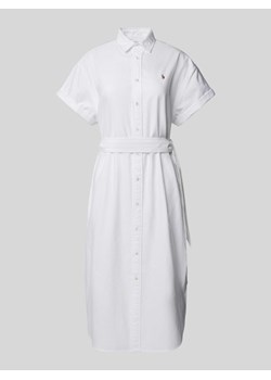 Sukienka koszulowa o długości midi ze sklepu Peek&Cloppenburg  w kategorii Sukienki - zdjęcie 173895487