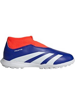 Buty piłkarskie adidas Predator League Ll Tf Jr IF6429 niebieskie ze sklepu ButyModne.pl w kategorii Buty sportowe dziecięce - zdjęcie 173895725