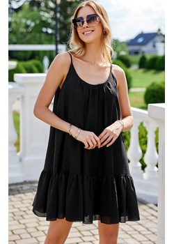Sukienka oversize na ramiączkach czarna Seville, Kolor czarny, Rozmiar one size, Roco Fashion ze sklepu Primodo w kategorii Sukienki - zdjęcie 173896059