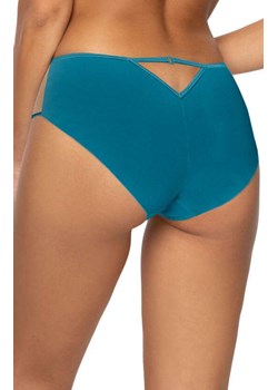 Figi beżowo-turkusowe Maureen F-3808/51, Kolor turkusowo-beżowy, Rozmiar 36, Mat ze sklepu Intymna w kategorii Majtki damskie - zdjęcie 173896638