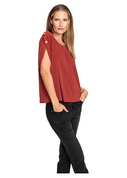 Heine Koszulka w kolorze czerwonym ze sklepu Limango Polska w kategorii Bluzki damskie - zdjęcie 173896796