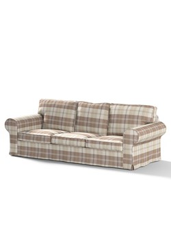 Pokrowiec na sofę Ektorp 3-osobową, rozkładaną ze sklepu dekoria.pl w kategorii Pokrowce na kanapy i fotele - zdjęcie 173897519