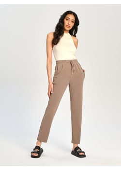 Sinsay - Spodnie - brązowy ze sklepu Sinsay w kategorii Spodnie damskie - zdjęcie 173898176
