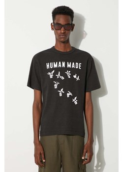 Human Made t-shirt bawełniany Graphic męski kolor czarny z nadrukiem HM27TE017 ze sklepu PRM w kategorii T-shirty męskie - zdjęcie 173899468