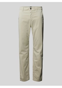 Chinosy o kroju tapered fit ze szlufkami na pasek ze sklepu Peek&Cloppenburg  w kategorii Spodnie męskie - zdjęcie 173899509