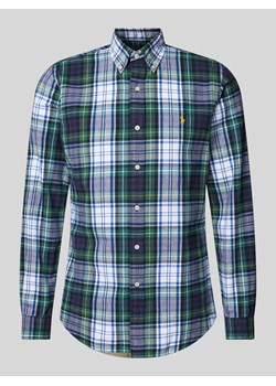 Koszula casualowa o kroju custom fit z kołnierzykiem typu button down ze sklepu Peek&Cloppenburg  w kategorii Koszule męskie - zdjęcie 173899575