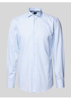 Koszula biznesowa o kroju slim fit z kołnierzykiem typu cutaway ze sklepu Peek&Cloppenburg  w kategorii Koszule męskie - zdjęcie 173899577