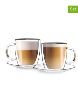 Vialli Design Filiżanki (2 szt.) - 250 ml ze sklepu Limango Polska w kategorii Dzbanki i zaparzacze - zdjęcie 173900437