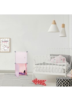 The Home Deco Kids Regał modułowy "Armoire" w kolorze różowym - 34 x 63 x 32 cm ze sklepu Limango Polska w kategorii Meble dziecięce - zdjęcie 173901017
