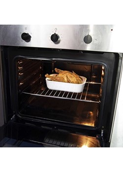 COOK CONCEPT Kratka w kolorze srebrnym do pieczenia - 60 x 31,5 cm ze sklepu Limango Polska w kategorii Akcesoria do pieczenia - zdjęcie 173901299
