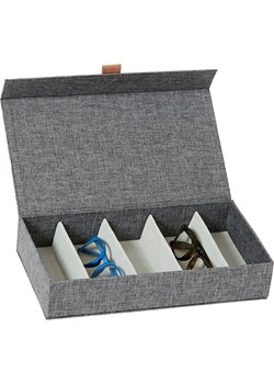 STORE IT Pudełko w kolorze antracytowym na okulary - 30 x 6 x 17 cm ze sklepu Limango Polska w kategorii Przechowywanie - zdjęcie 173902078