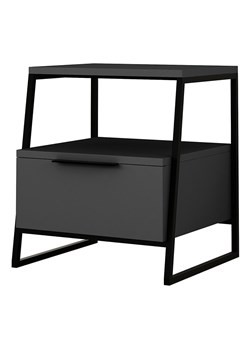 Scandinavia Concept Stolik nocny w kolorze antracytowo-czarnym - 45 x 50 x 40 cm ze sklepu Limango Polska w kategorii Szafy - zdjęcie 173902965