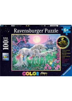 Ravensburger 100-częściowe puzzle "Unicorns in the moonlight" - 6+ - id: 11251071 - marki Ravensburger - 173903058 Ravensburger 100-częściowe puzzle "Unicorns in the moonlight" - 6+ ze sklepu Limango Polska w kategorii Puzzle - zdjęcie 173903058