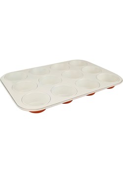 Dr. Oetker Forma &quot;Mouse&quot; w kolorze biało-pomarańczowym do muffinek - 38,5 x 26,5 cm ze sklepu Limango Polska w kategorii Akcesoria do pieczenia - zdjęcie 173903158