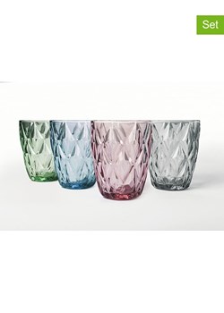 Villa d´Este Szklanki (4 szt.) &quot;Renaissance&quot; w różnych kolorach - 240 ml ze sklepu Limango Polska w kategorii Naczynia - zdjęcie 173903538