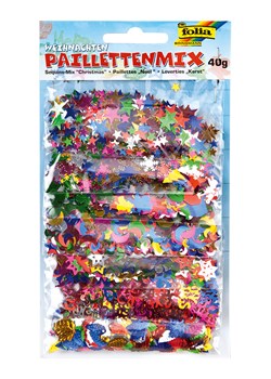 folia PAPER Kolorowe cekiny - 40 g ze sklepu Limango Polska w kategorii Zabawki - zdjęcie 173904826