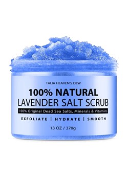 TALIA Peeling do ciała &quot;100% Natural Lavender Salt&quot; - 370 g ze sklepu Limango Polska w kategorii Peelingi do ciała - zdjęcie 173905605