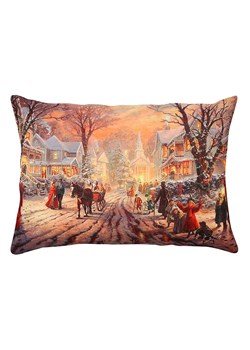 Colorful Cotton Poduszka w kolorze pomarańczowo-brązowym ze sklepu Limango Polska w kategorii Poduszki dekoracyjne - zdjęcie 173905726