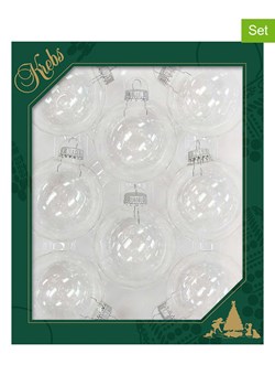 Krebs Glas Lauscha Bombki (8 szt.) - Ø 7 cm ze sklepu Limango Polska w kategorii Dekoracje bożonarodzeniowe - zdjęcie 173905827