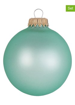 Krebs Glas Lauscha Bombki (8 szt.) w kolorze zielonym ze sklepu Limango Polska w kategorii Dekoracje bożonarodzeniowe - zdjęcie 173905858