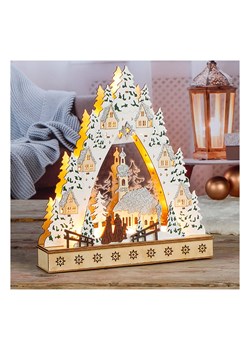 Profiline Dekoracyjna lampa LED w kolorze ciepłej bieli - 30 x 33 x 7 cm ze sklepu Limango Polska w kategorii Dekoracje bożonarodzeniowe - zdjęcie 173905965