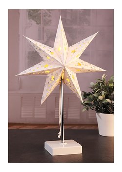 Profiline Dekoracyjna lampa LED &quot;Shining Paper Star&quot; w kolorze ciepłej bieli - 35 x 35 cm ze sklepu Limango Polska w kategorii Dekoracje bożonarodzeniowe - zdjęcie 173905967