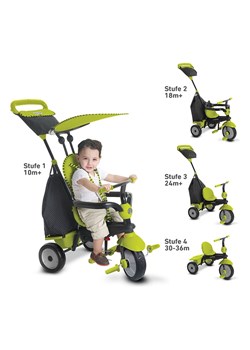 SmarTrike Rowerek trójkołowy &quot;Glow&quot; w kolorze czarno-zielonym - 10 m+ ze sklepu Limango Polska w kategorii Zabawki - zdjęcie 173906007