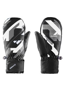 Zanier Rękawice narciarskie unisex &quot;Melau GTX&quot; w kolorze czarno-szarym ze sklepu Limango Polska w kategorii Rękawiczki męskie - zdjęcie 173906686