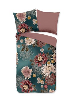 Pure Komplet pościeli &quot;May&quot; w kolorze morskim z mikrofibry ze sklepu Limango Polska w kategorii Pościele - zdjęcie 173907889