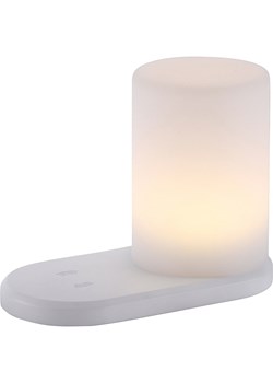 LeuchtenDirekt Lampa stołowa LED &quot;Keno&quot; w kolorze białym - wys. 16 cm ze sklepu Limango Polska w kategorii Oświetlenie - zdjęcie 173909029