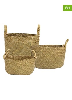 Ethnical Life Kosze (3 szt.) w kolorze jasnobrązowym ze sklepu Limango Polska w kategorii Kosze i koszyki - zdjęcie 173910607