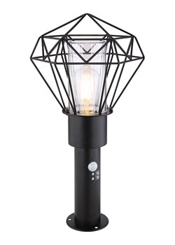 Globo lighting Lampa zewnętrzna LED w kolorze czarnym  - 22,5 x 25,5 x 50 cm ze sklepu Limango Polska w kategorii Oświetlenie ogrodowe - zdjęcie 173911497